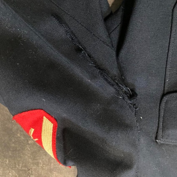 US Marine Corps Dress Blues Jacket - Picture 4 of 7